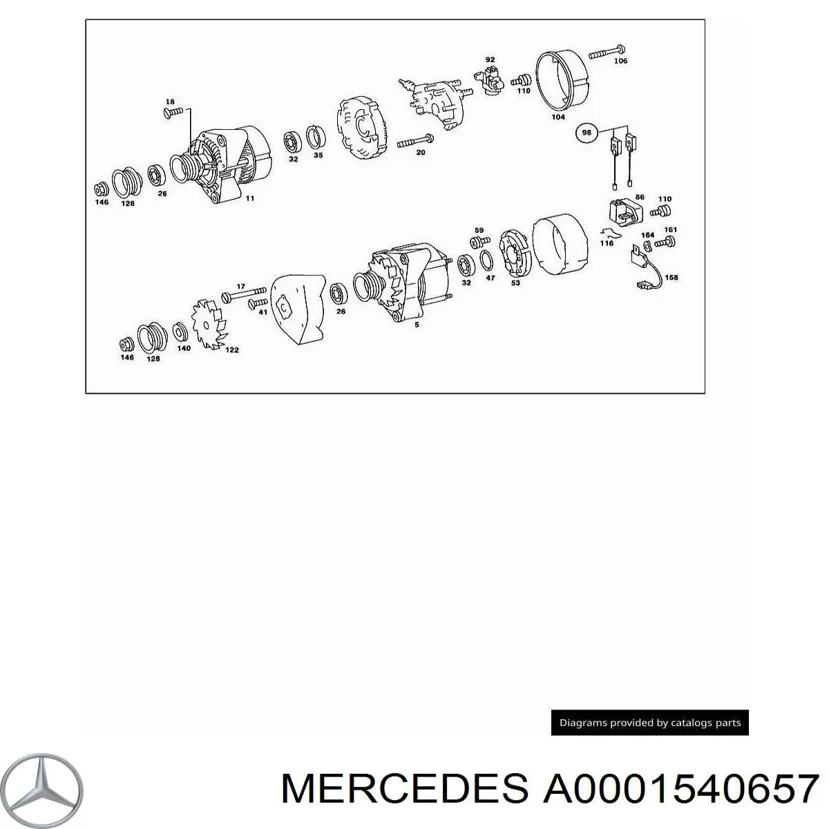  Tapa de el generador para Seat Inca 6K9