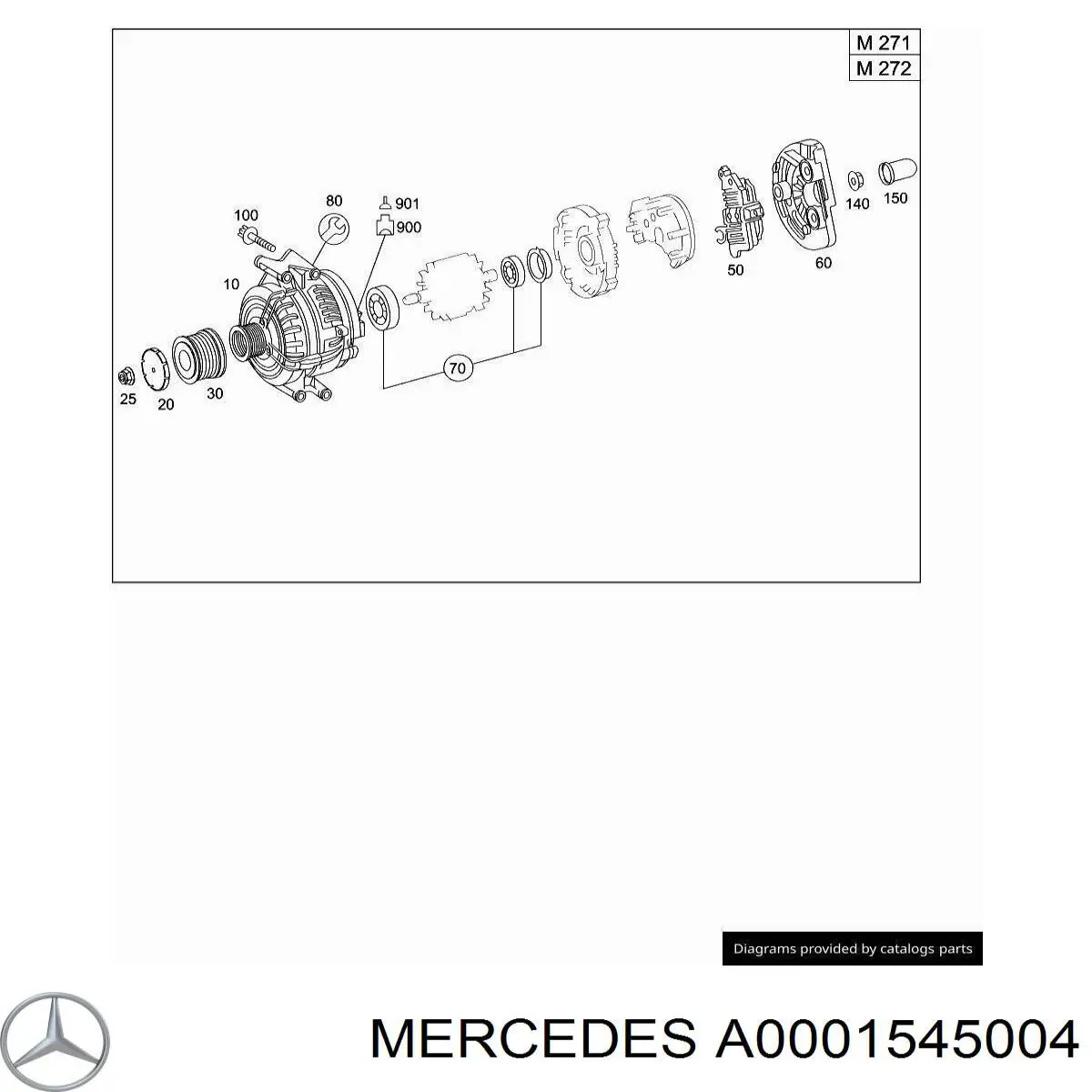  Tapa de el generador para Nissan Kubistar X76