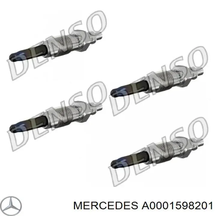 A0011590401 Mercedes bujía de incandescencia