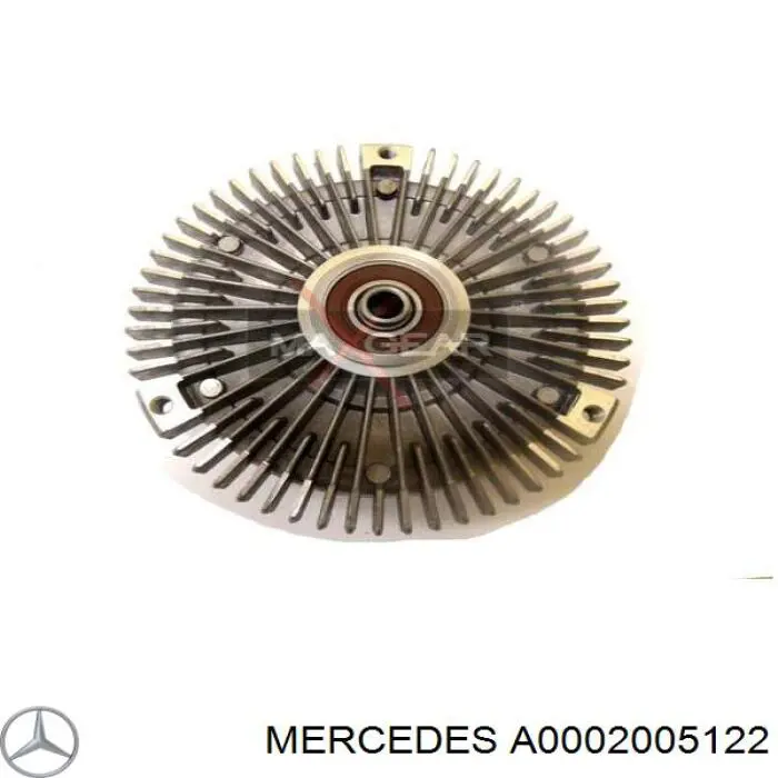 A0002005122 Mercedes embrague, ventilador del radiador