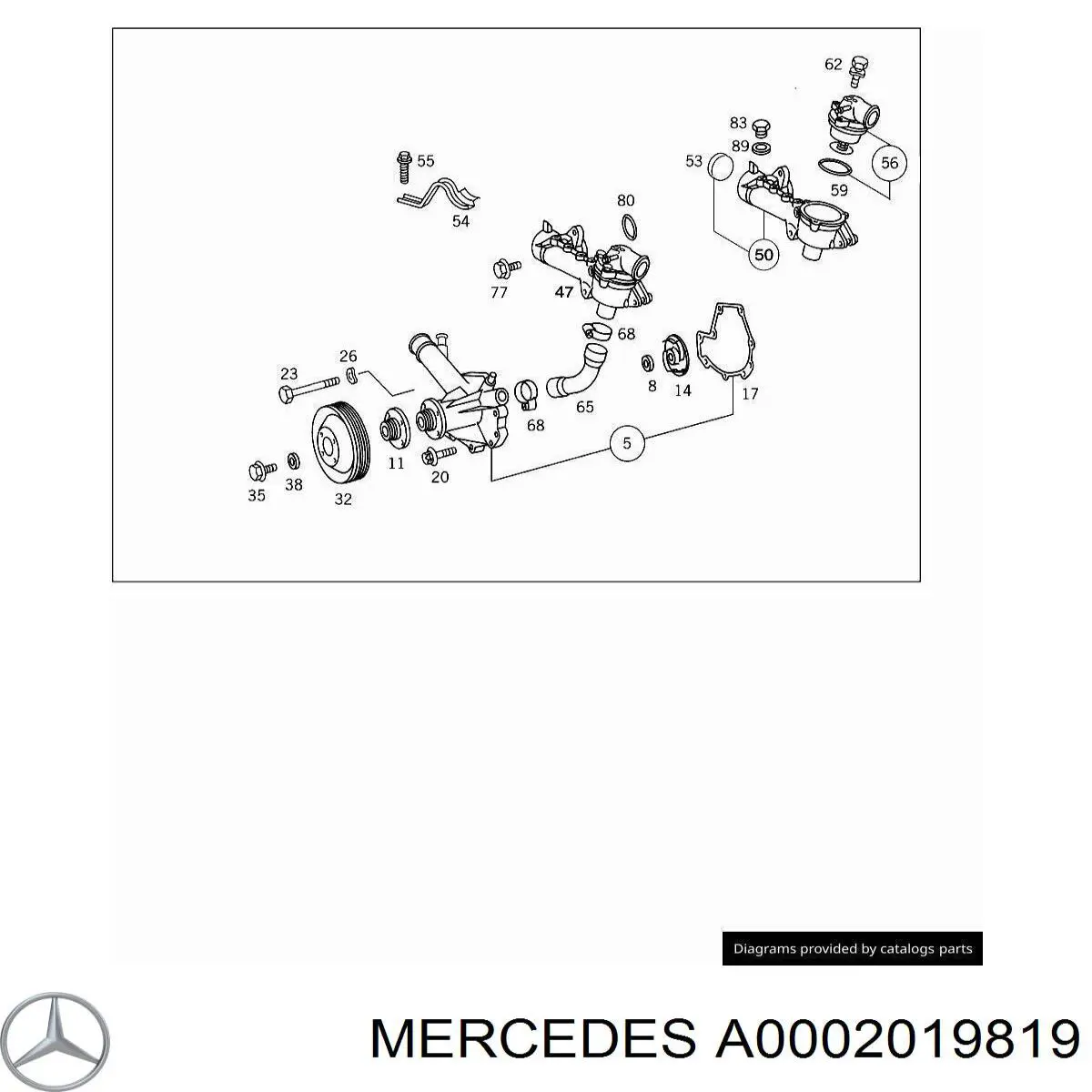 0002019819 Mercedes 