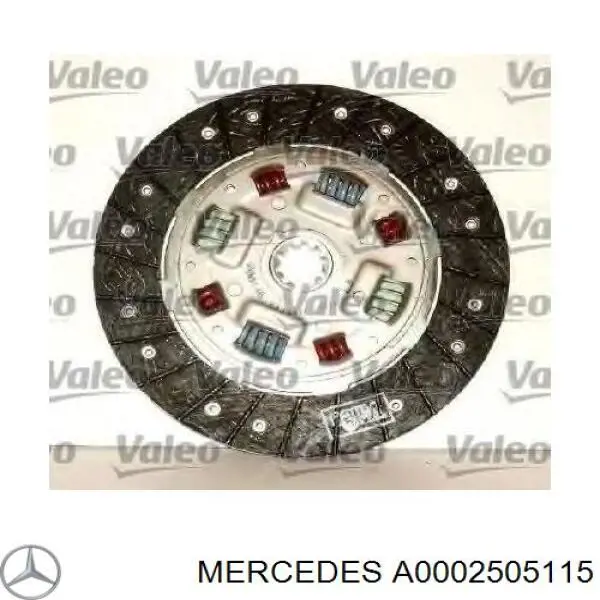 A0002505115 Mercedes cojinete de desembrague