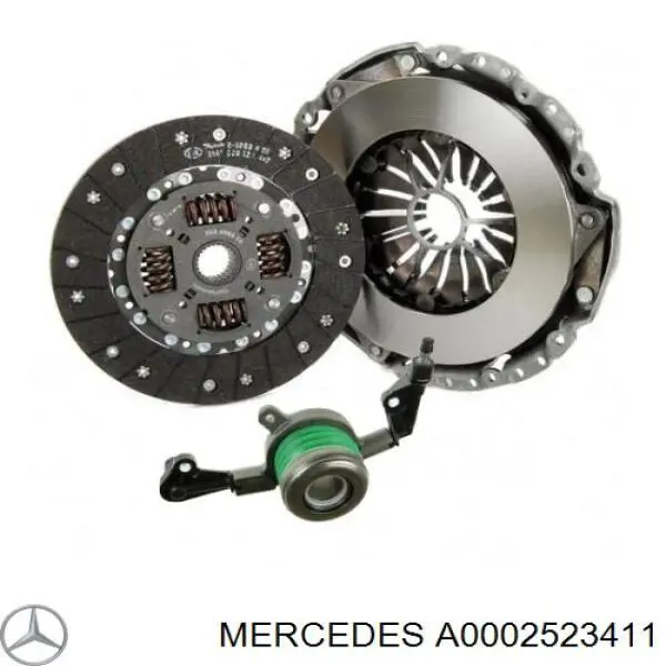 0002523311 Mercedes plato de presión del embrague