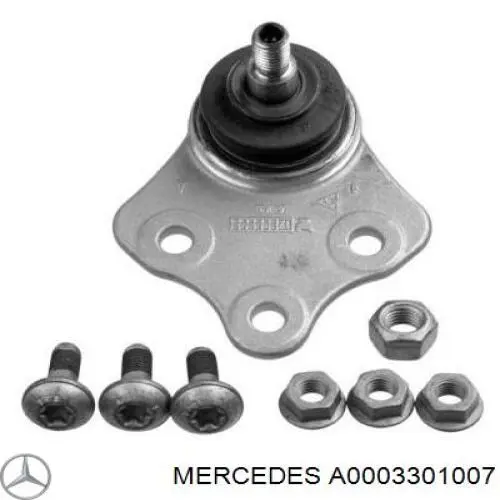 A0003301007 Mercedes rótula de suspensión superior