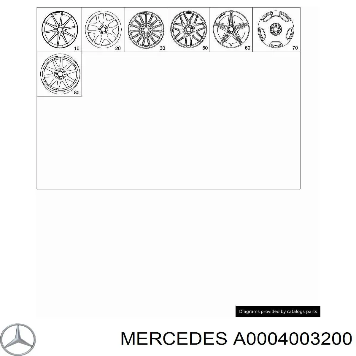 0004003200 Mercedes 