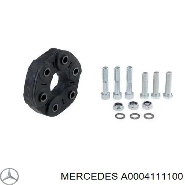 A0004111100 Mercedes acoplamiento elástico del cardán