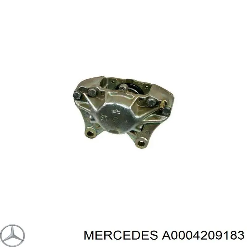 A0004209183 Mercedes pinza de freno delantera derecha