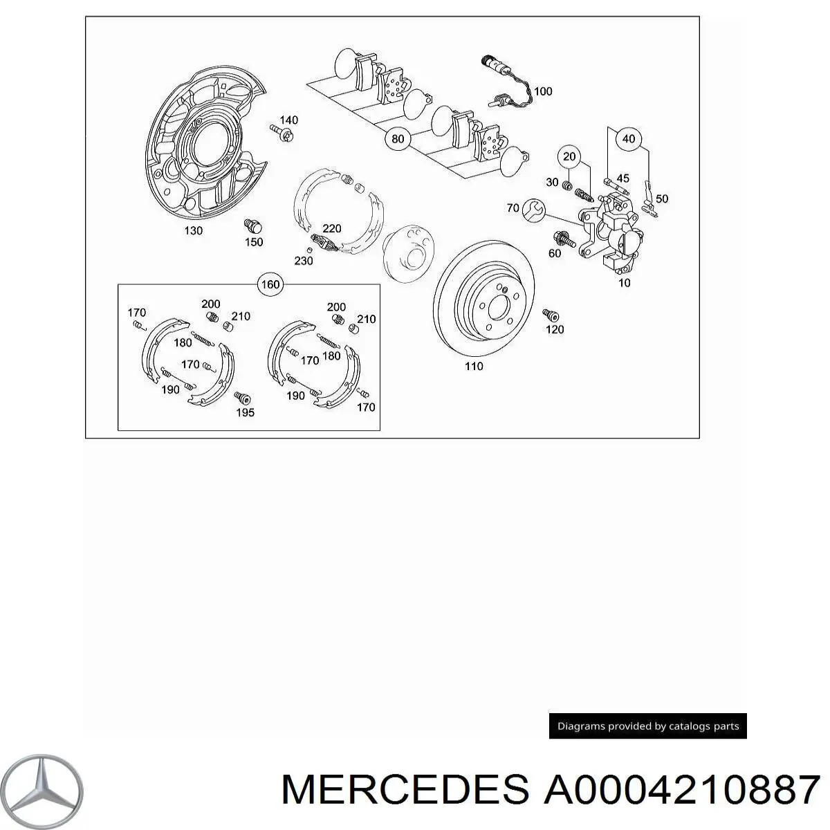 A0004210887 Mercedes 