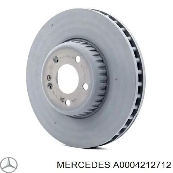 A0004212712 Mercedes freno de disco delantero