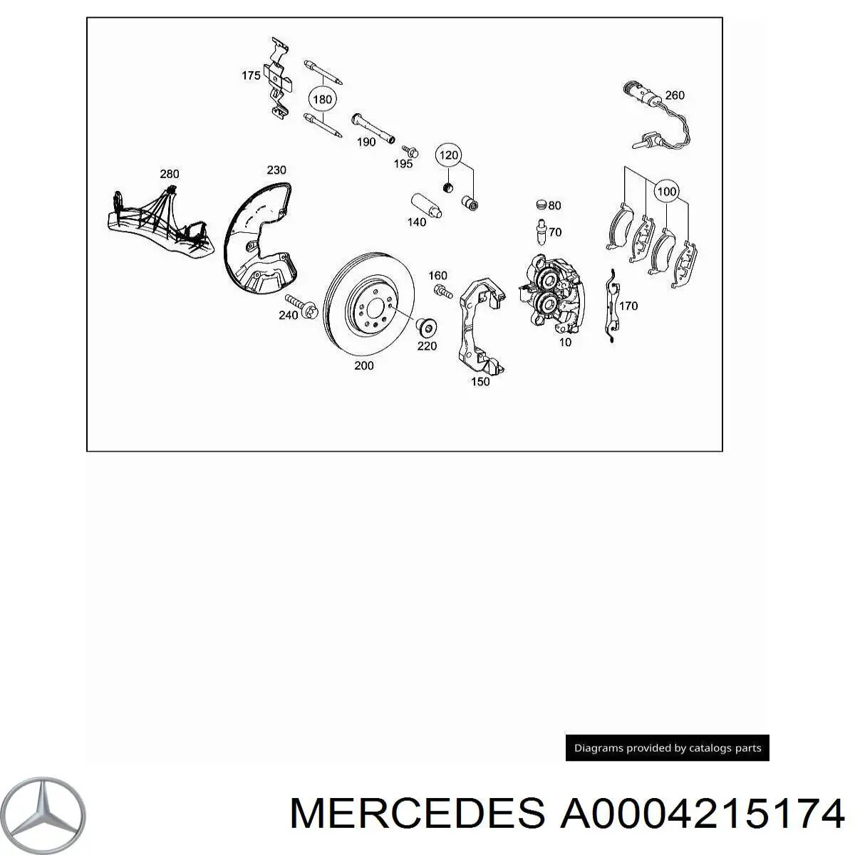 0004215174 Mercedes 