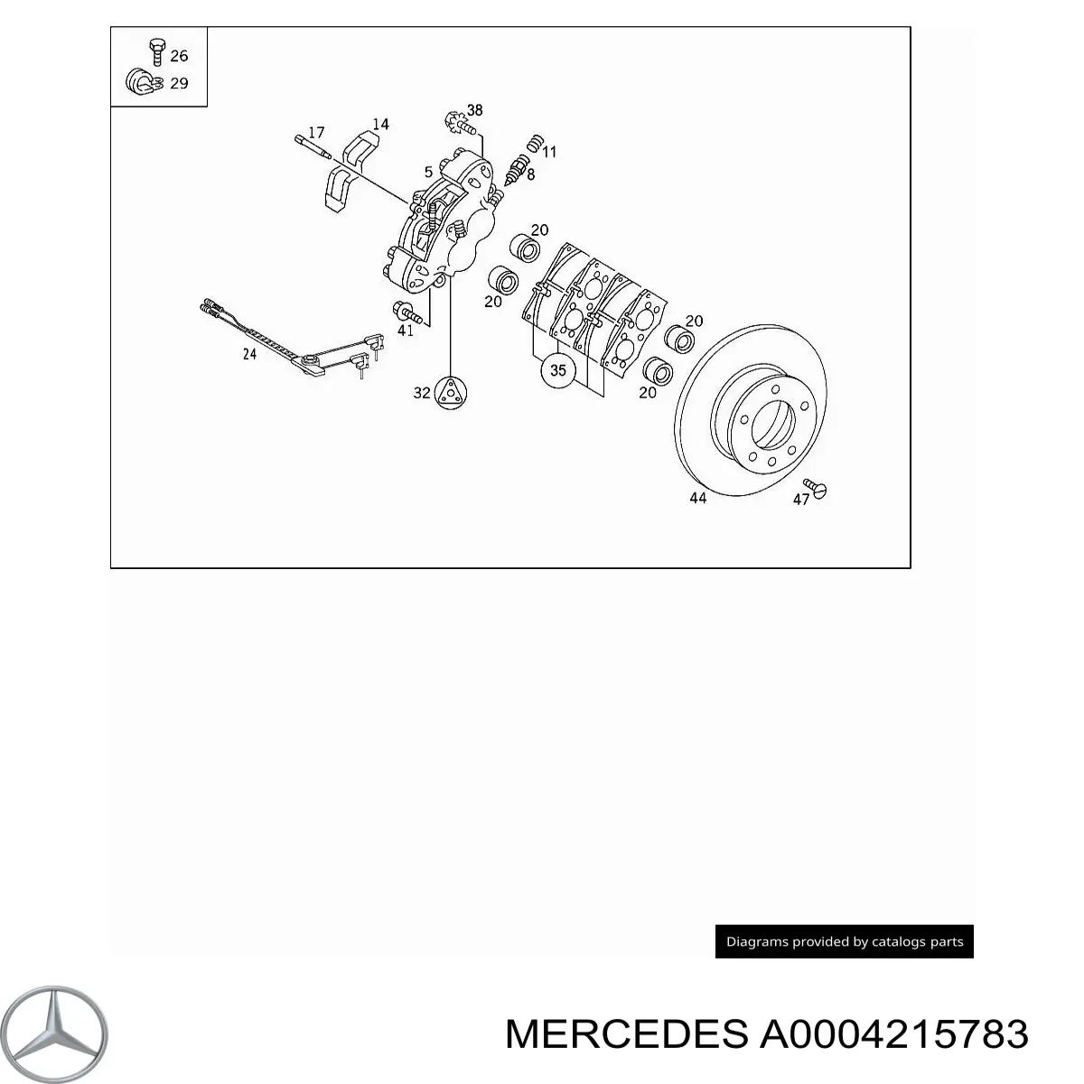 100 4270 Autotechteile émbolo, pinza del freno delantera