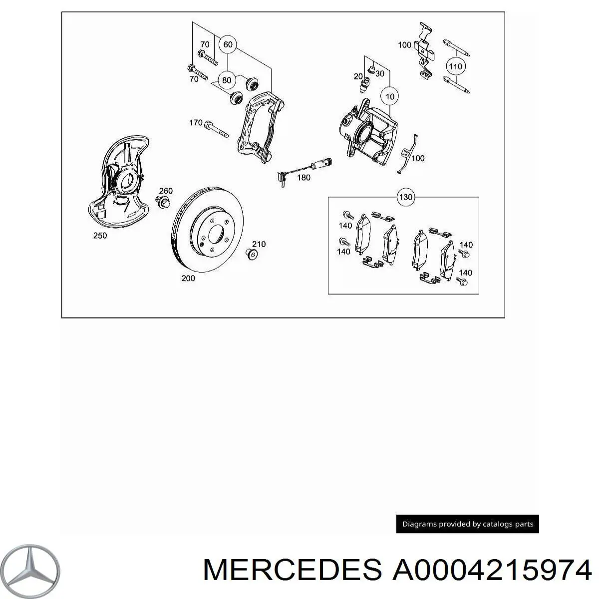 A0004215974 Mercedes 