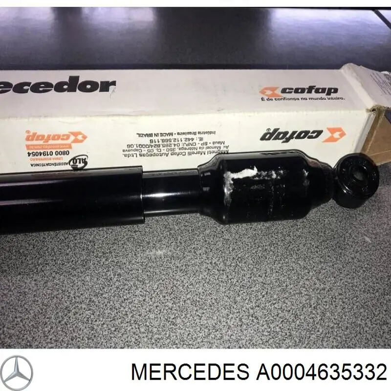 A0004635332 Mercedes amortiguador de dirección