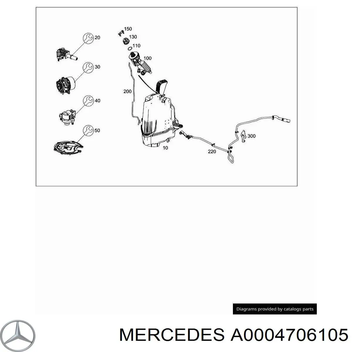 0004706105 Mercedes 