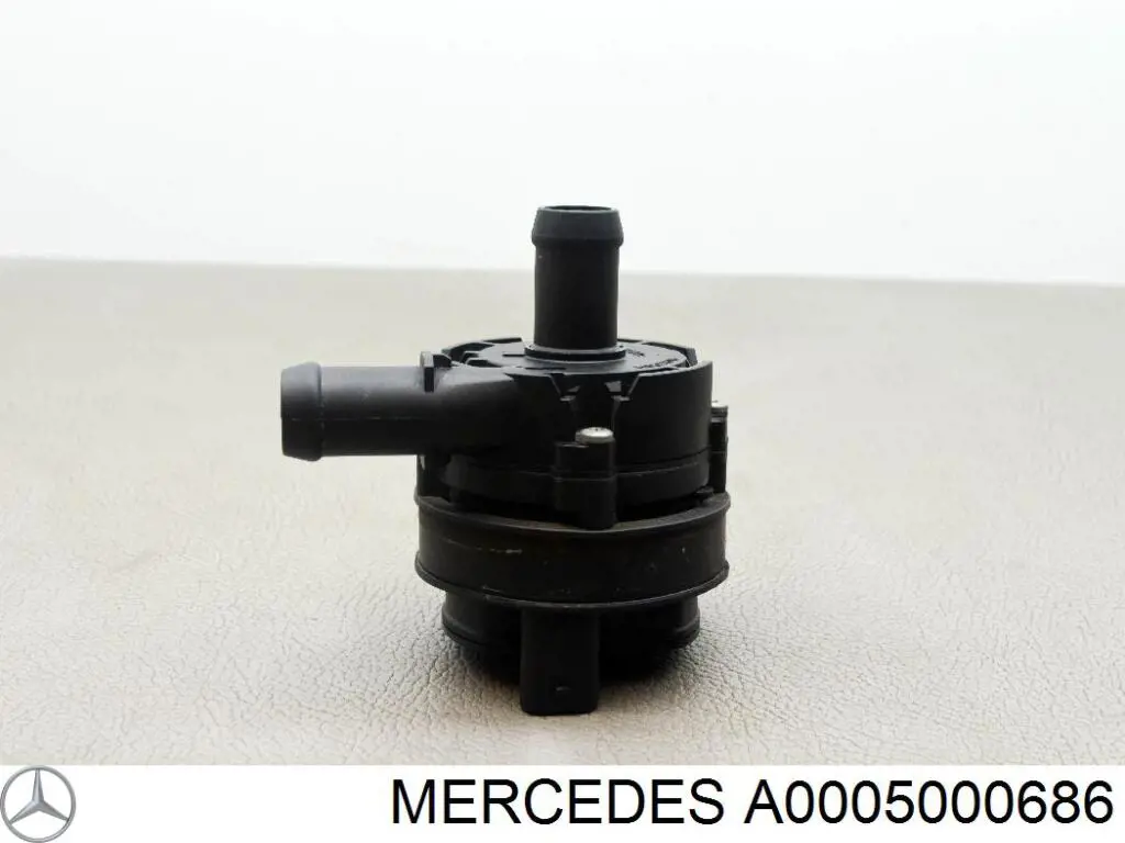 A0005000686 Mercedes bomba de agua, adicional eléctrico