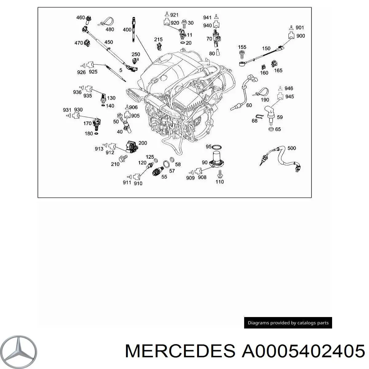 A0005402405 Mercedes 