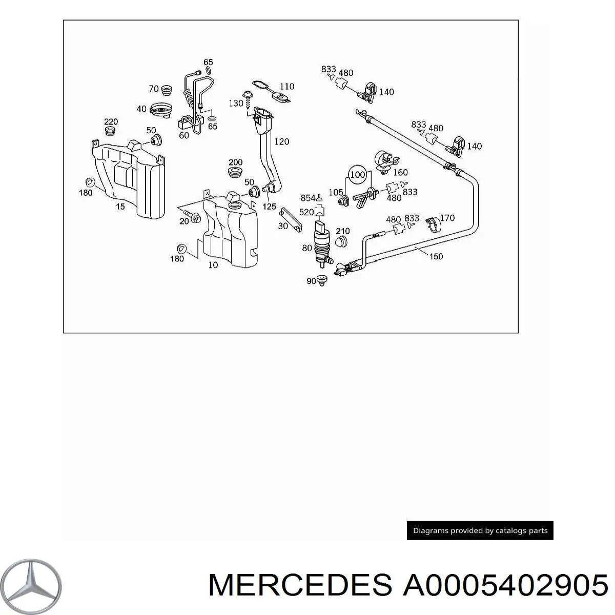 A0005402905 Mercedes 