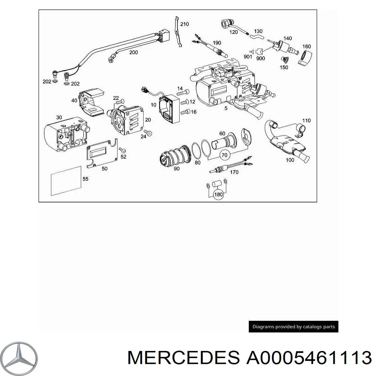 A0005461113 Mercedes 