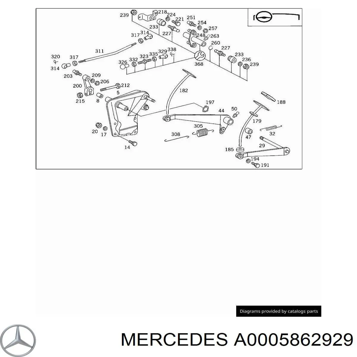 0005862929 Mercedes 