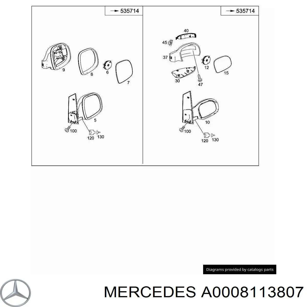 A0008113807 Mercedes 