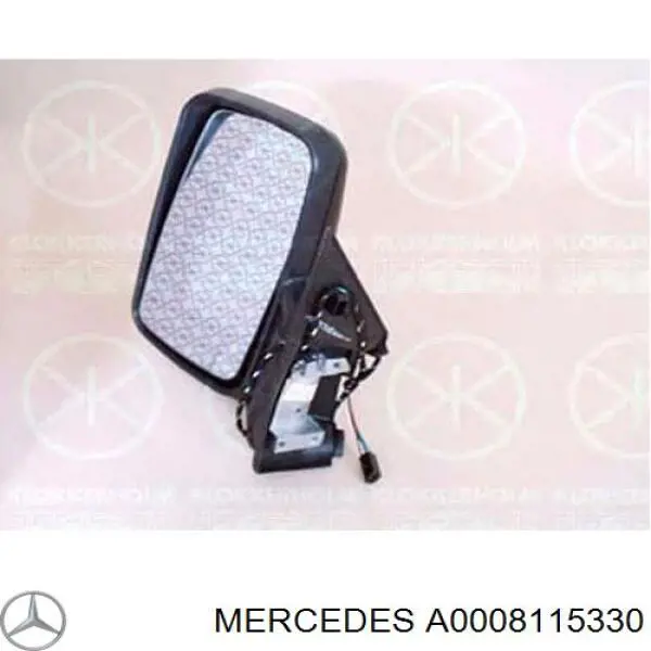 0008115330 Mercedes espejo retrovisor derecho