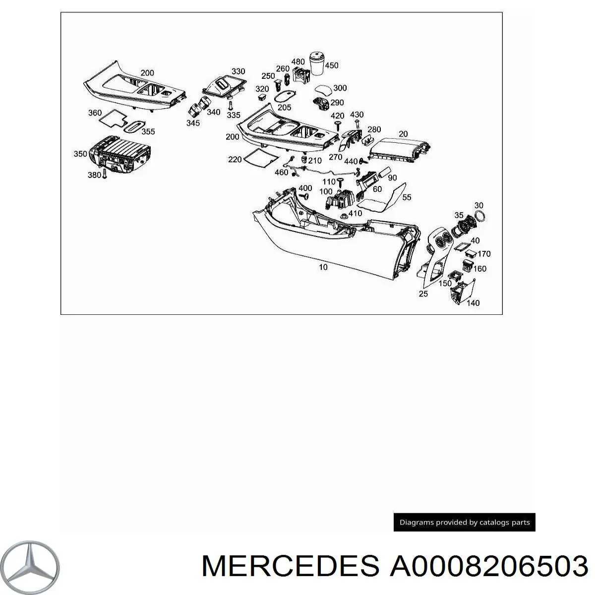 A0008206503 Mercedes 