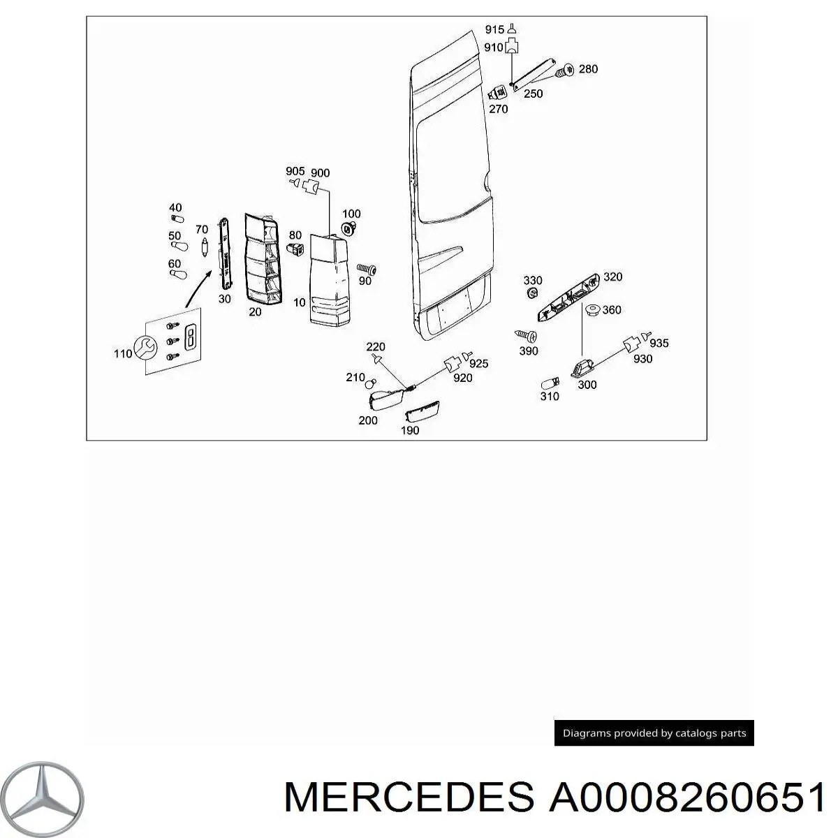 A0008260651 Mercedes 