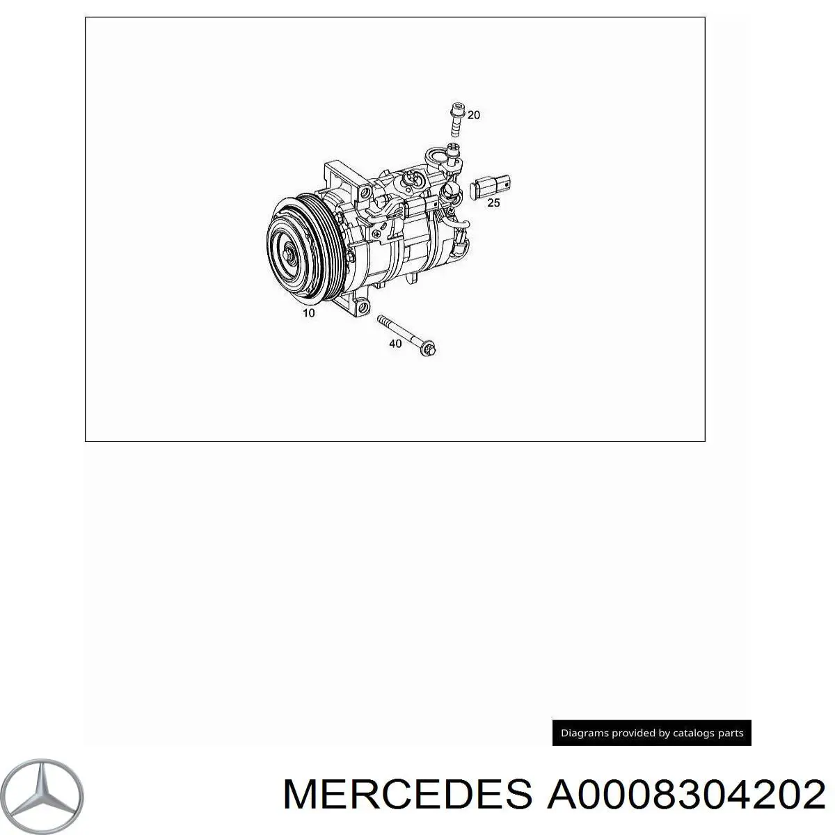  Compresor de aire acondicionado para Mercedes A W177