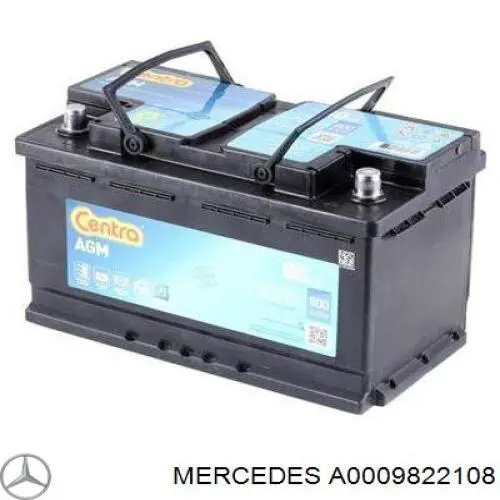 A000982210827 Mercedes batería de arranque