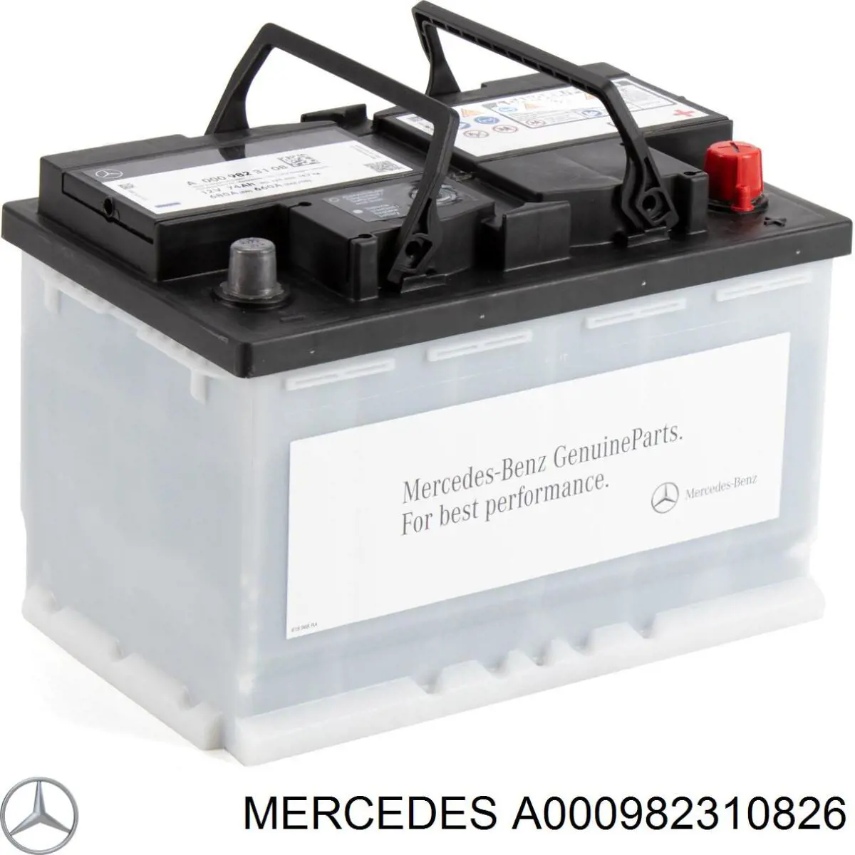 A000982310826 Mercedes batería de arranque