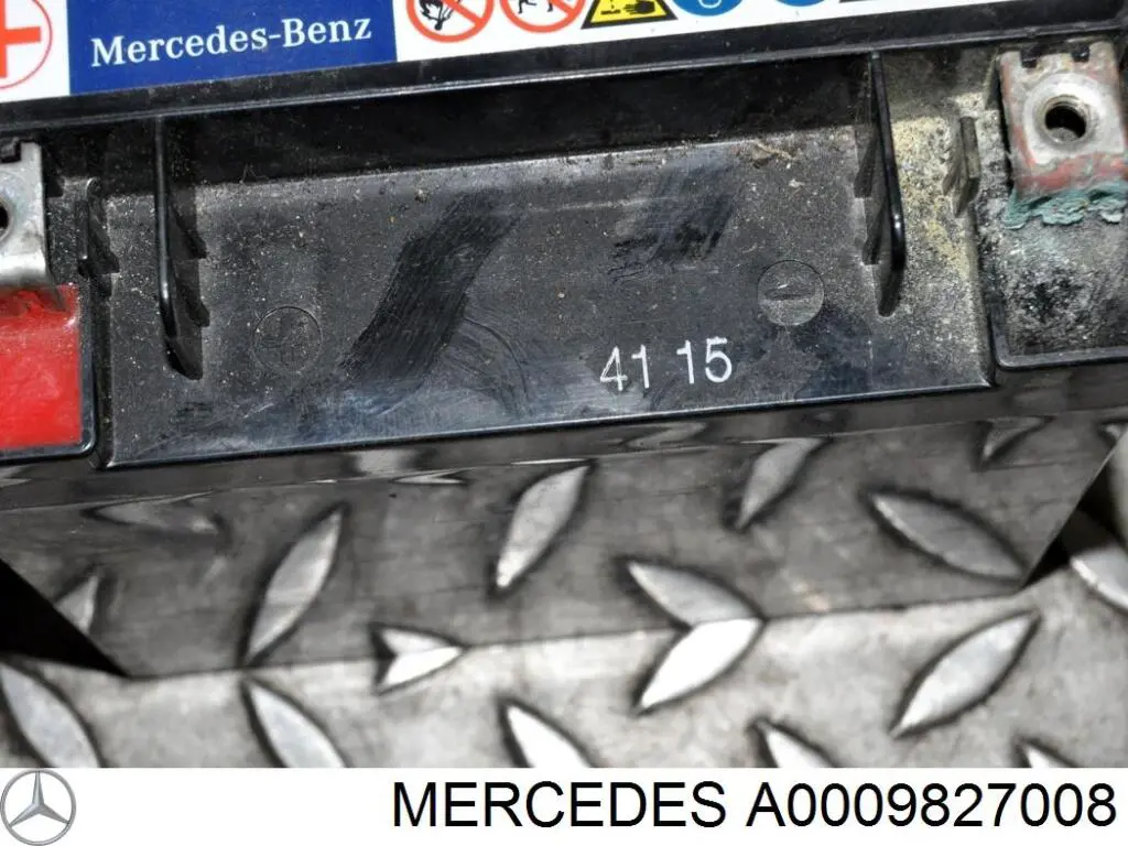 A0009827008 Mercedes batería de arranque