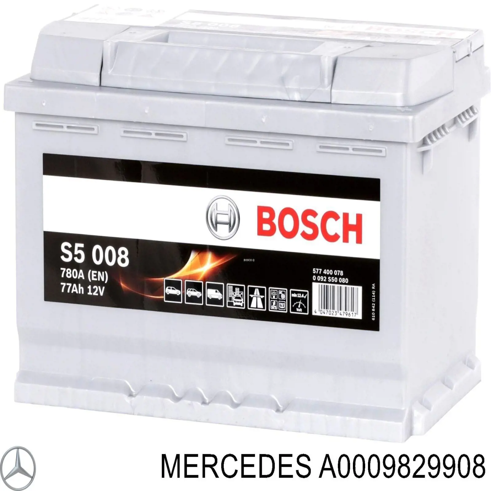 A0009829908 Mercedes 