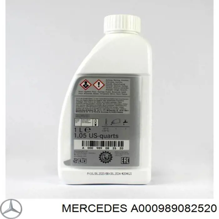 A000989082520 Mercedes refrigerante