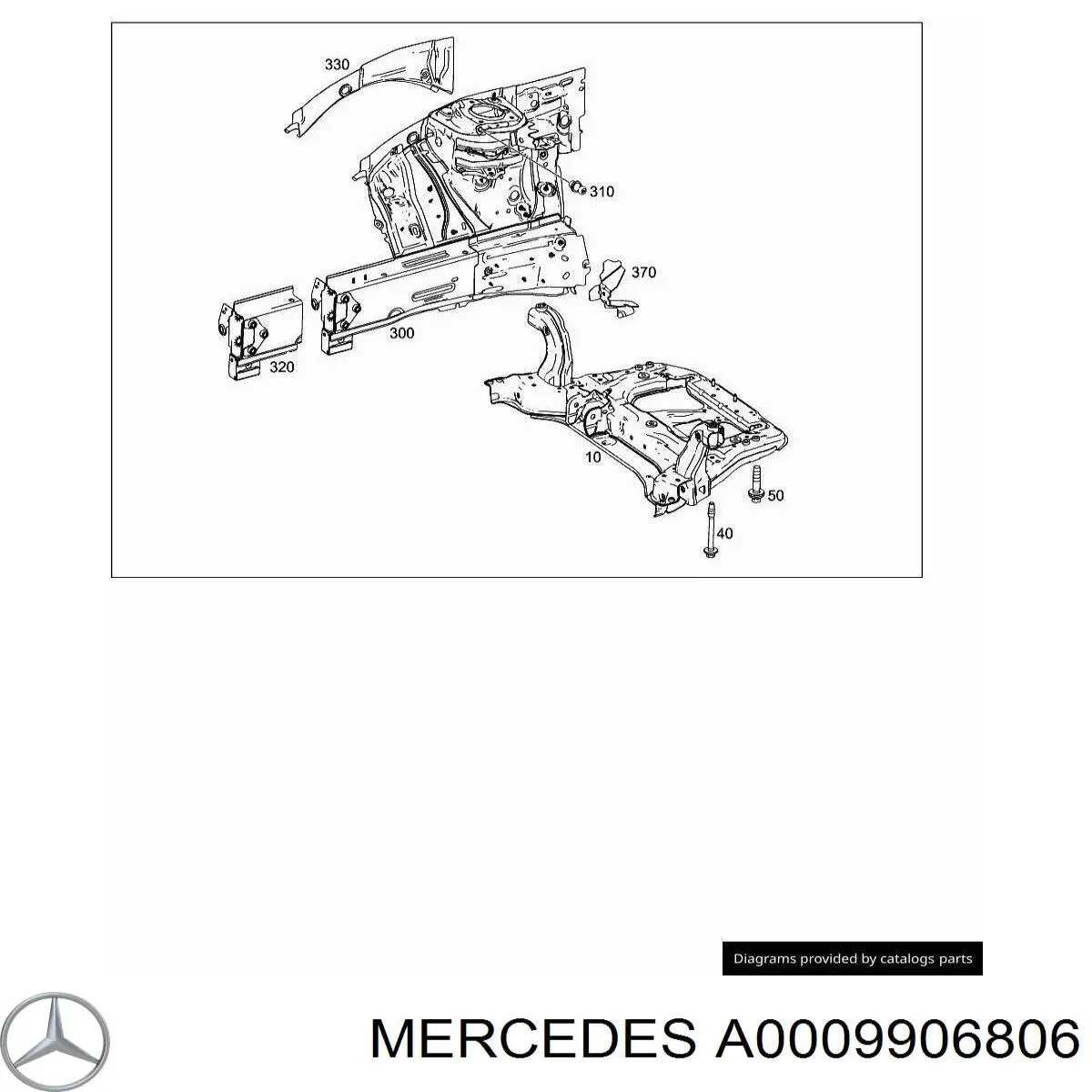 A0009906806 Mercedes 