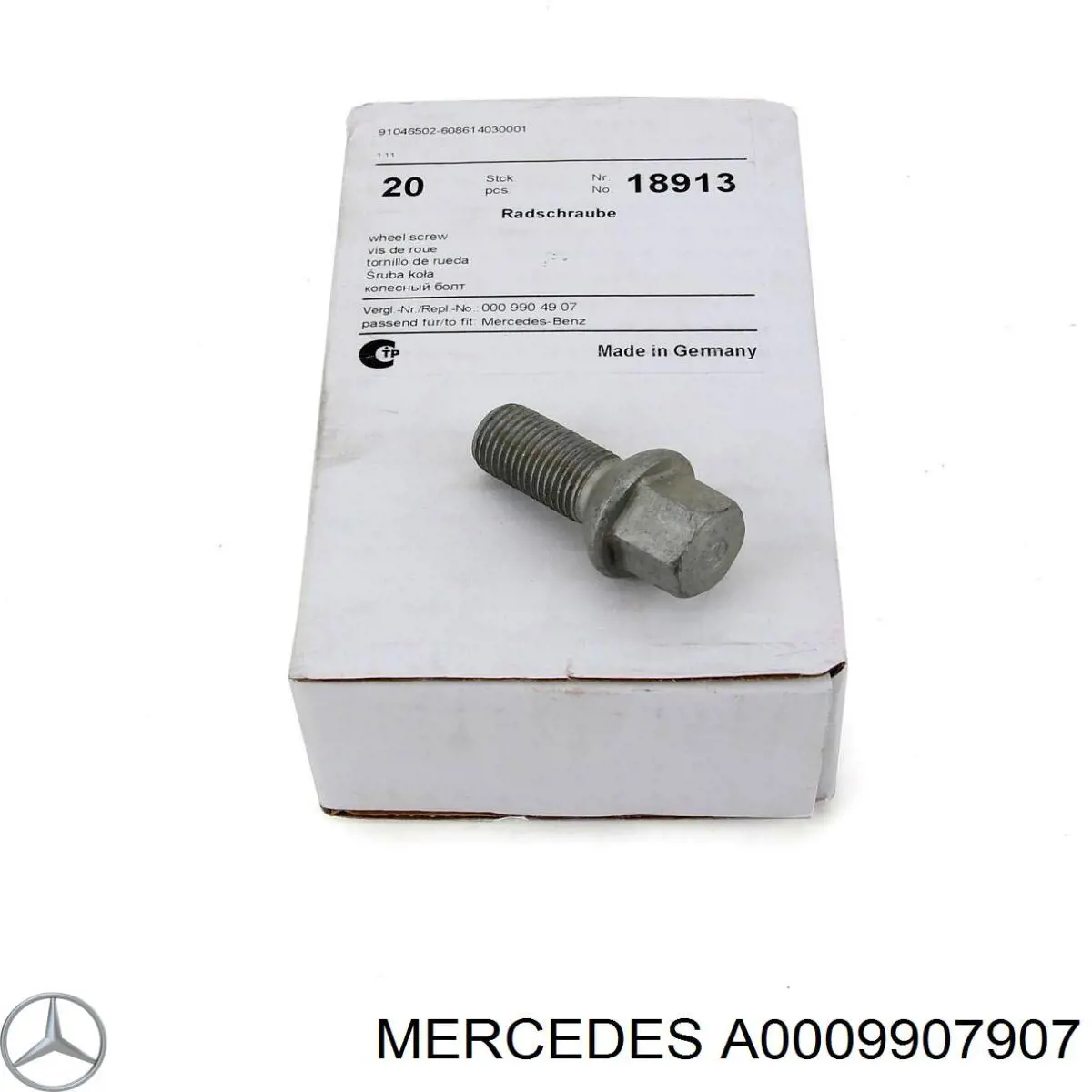 A0009907907 Mercedes 