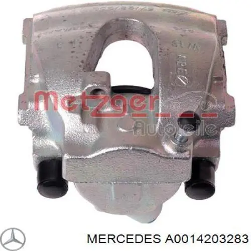 A2044210681 Mercedes pinza de freno delantera derecha