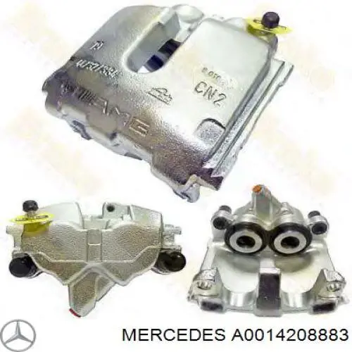 A0014208883 Mercedes pinza de freno delantera derecha