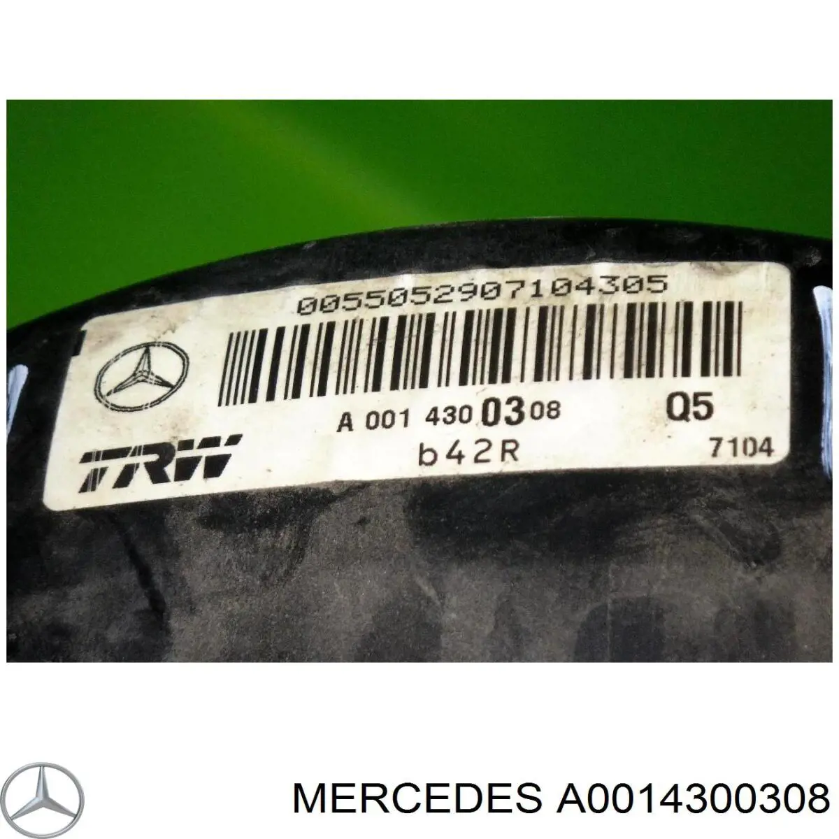 A0014300308 Mercedes 