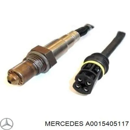 0015405117 Mercedes sonda lambda, sensor de oxígeno antes del catalizador derecho