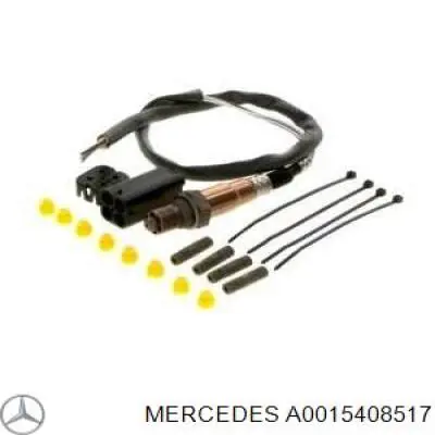 0015408517 Mercedes sonda lambda, sensor de oxígeno antes del catalizador izquierdo