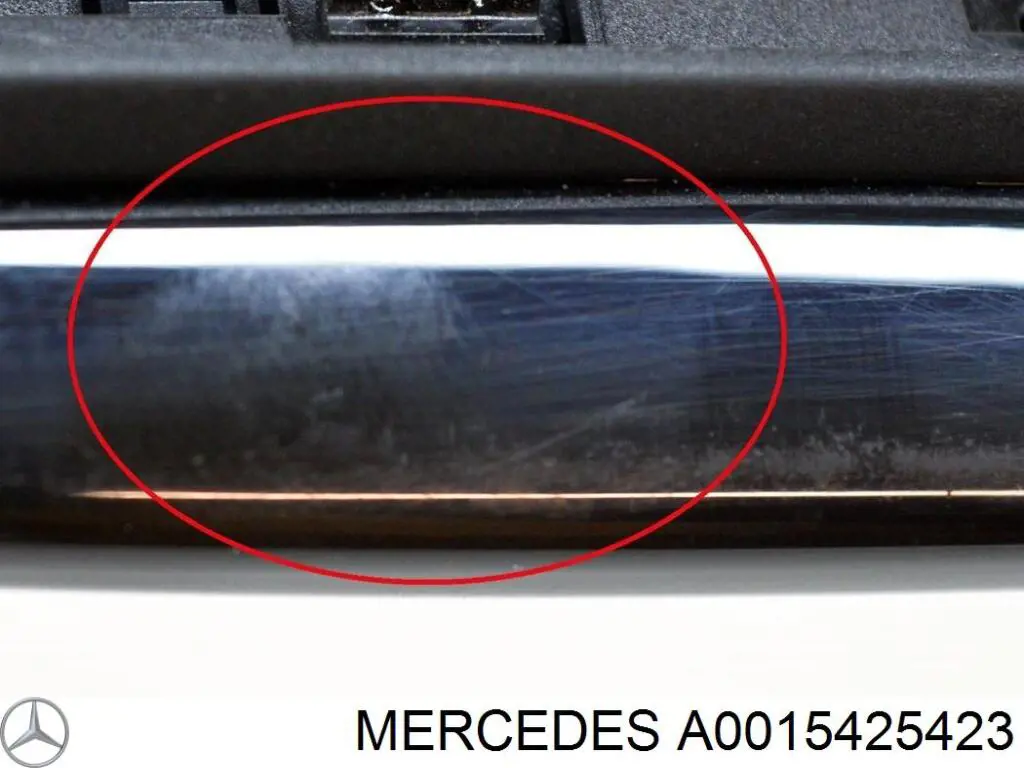 A0015425423 Mercedes pantalla de sensor de estacionamiento