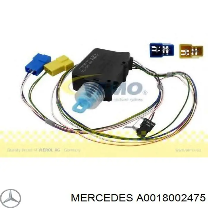  Elemento de regulación, cierre centralizado, puerta de maletero para Mercedes Sprinter 904