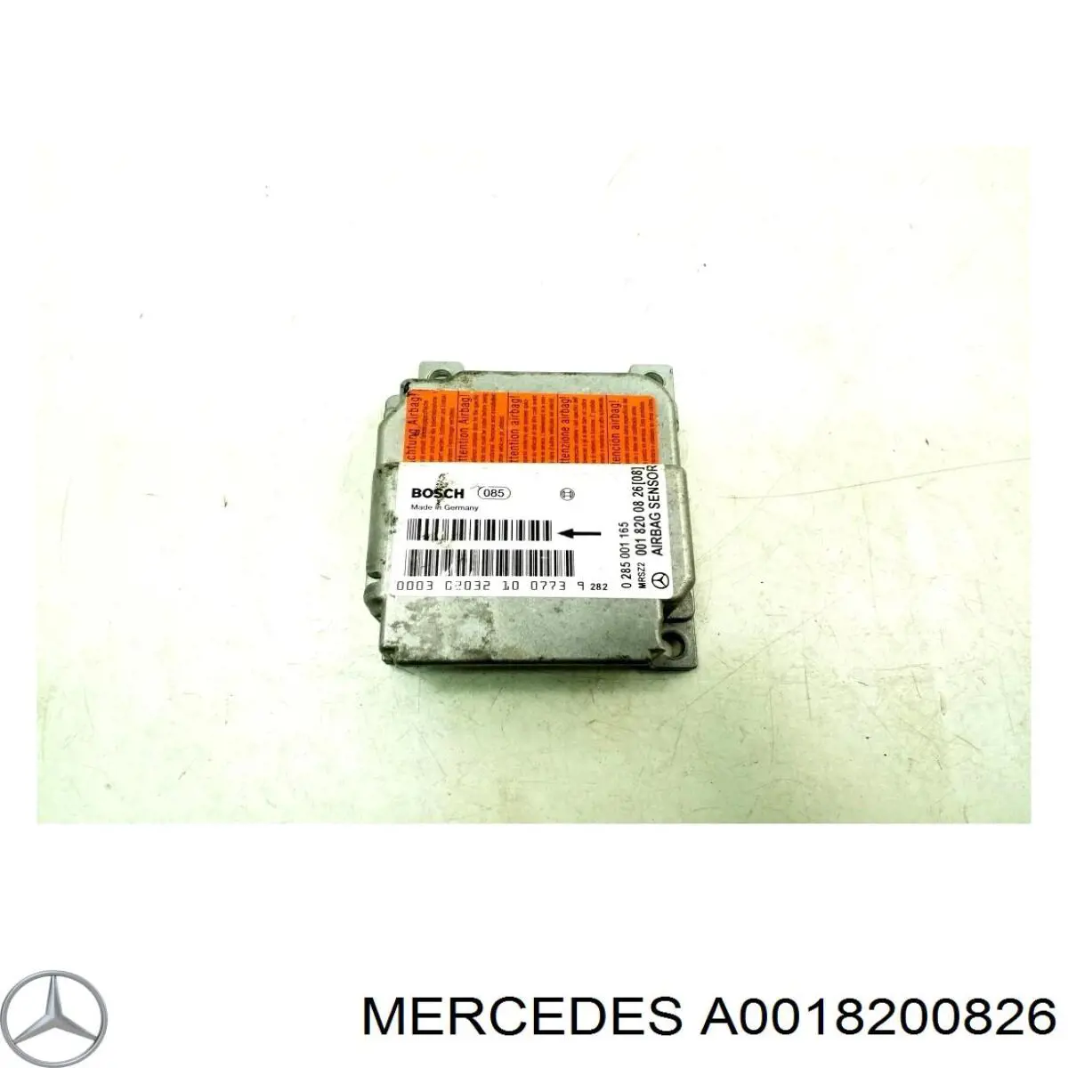 285001165 Mercedes procesador del modulo de control de airbag