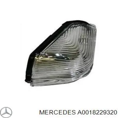 0018229120 Mercedes luz intermitente de retrovisor exterior izquierdo