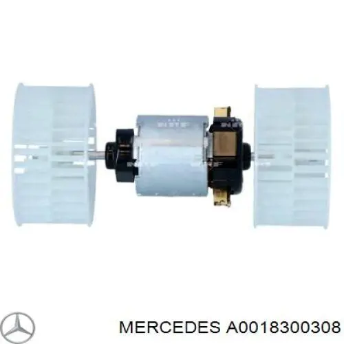 A 001 830 03 08 Mercedes motor eléctrico, ventilador habitáculo