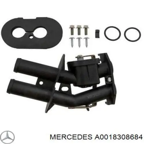 A0018308684 Mercedes grifo de estufa (calentador)