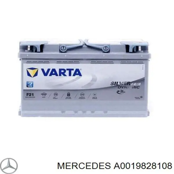 A0019828108 Mercedes batería de arranque