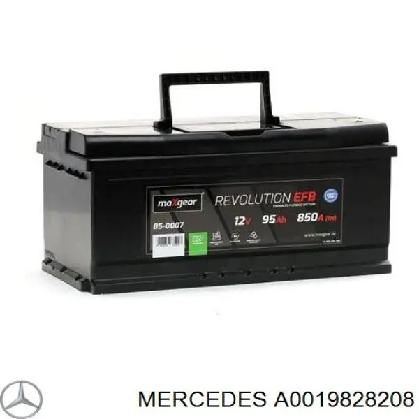 A0019828208 Mercedes batería de arranque