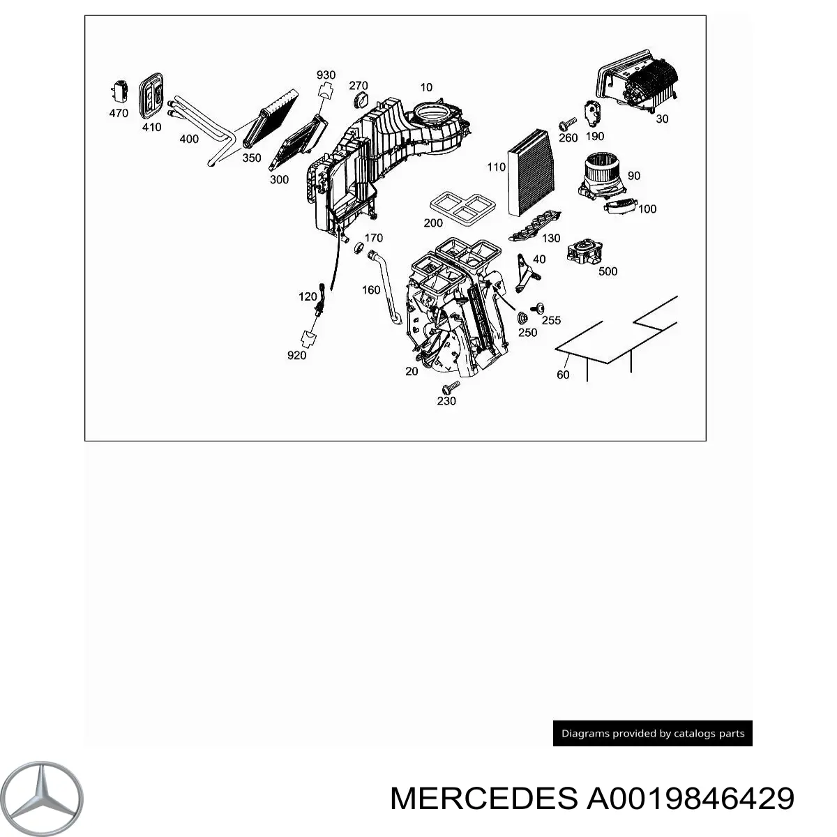 A0019846429 Mercedes 