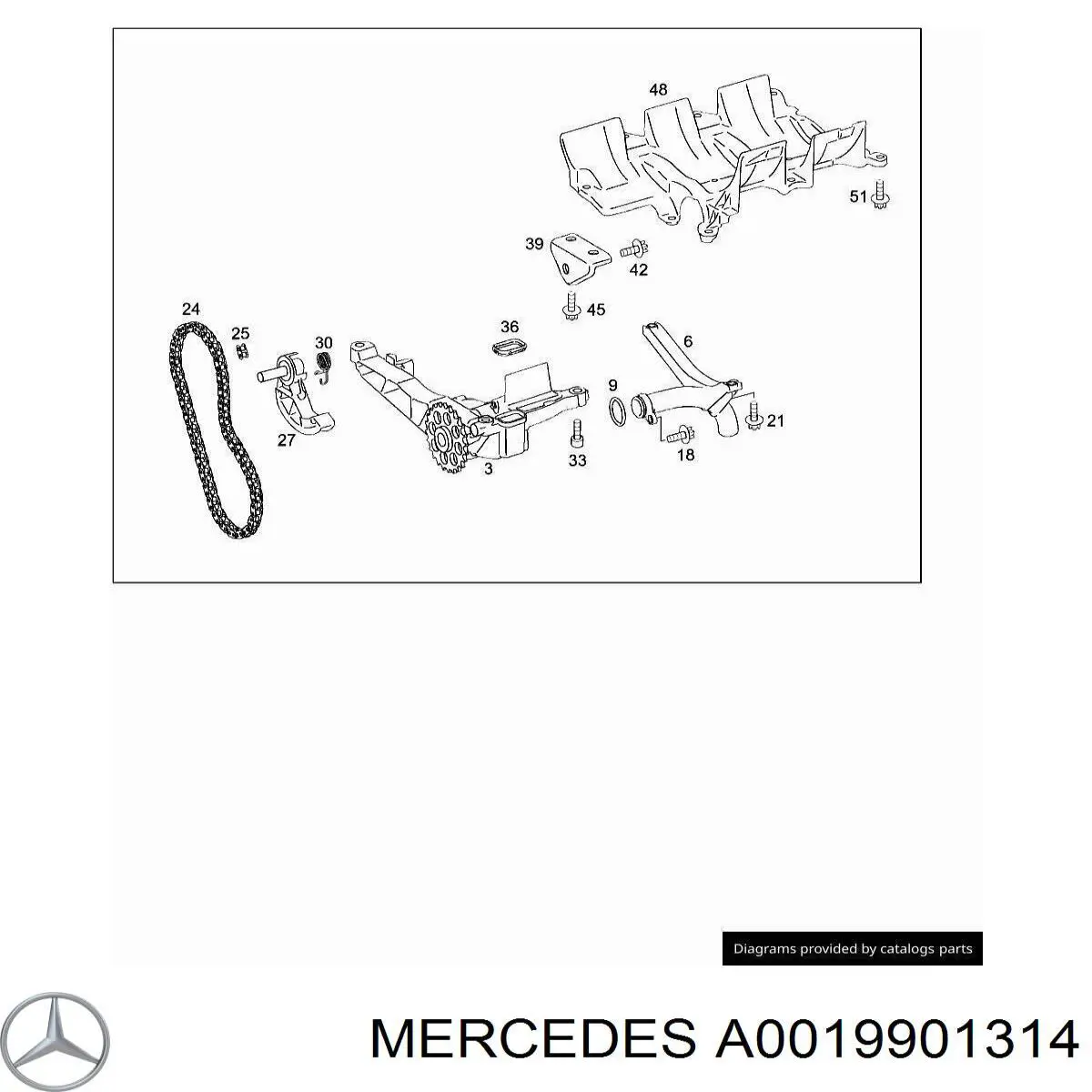 0019901314 Mercedes 